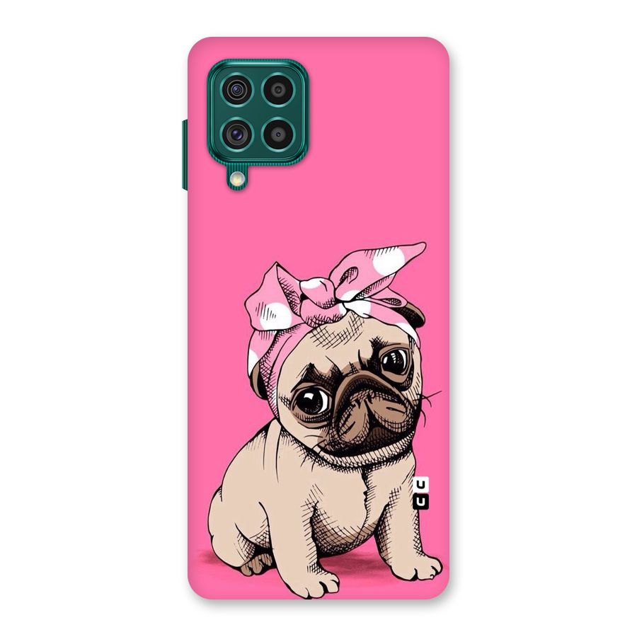 Ribbon Doggo Back Case for Galaxy F62