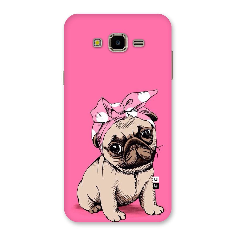 Ribbon Doggo Back Case for Galaxy J7 Nxt