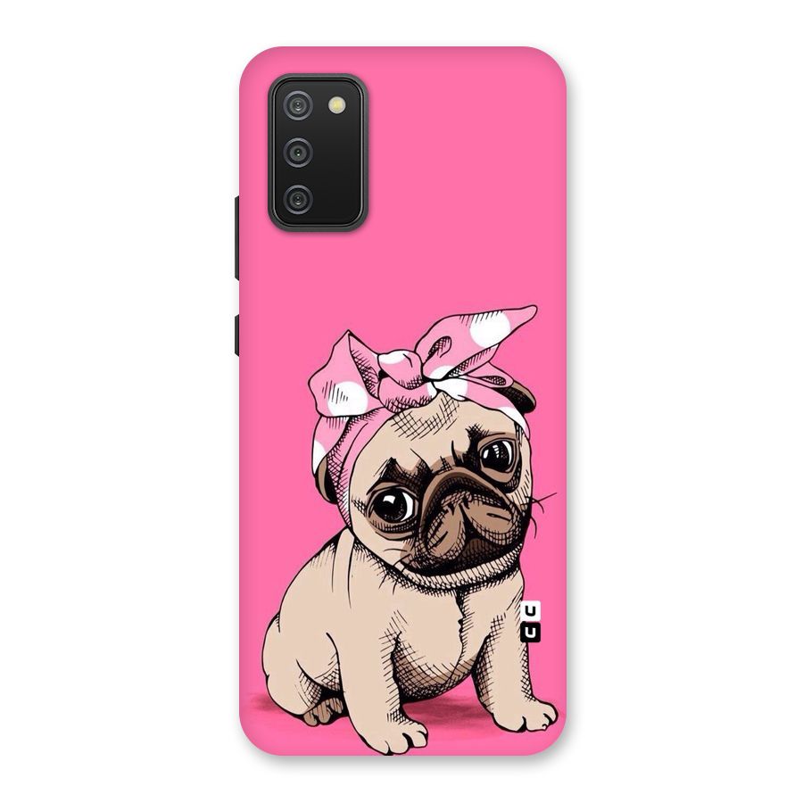 Ribbon Doggo Back Case for Galaxy M02s