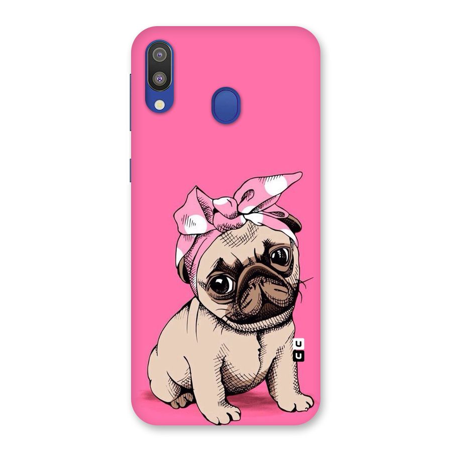 Ribbon Doggo Back Case for Galaxy M20