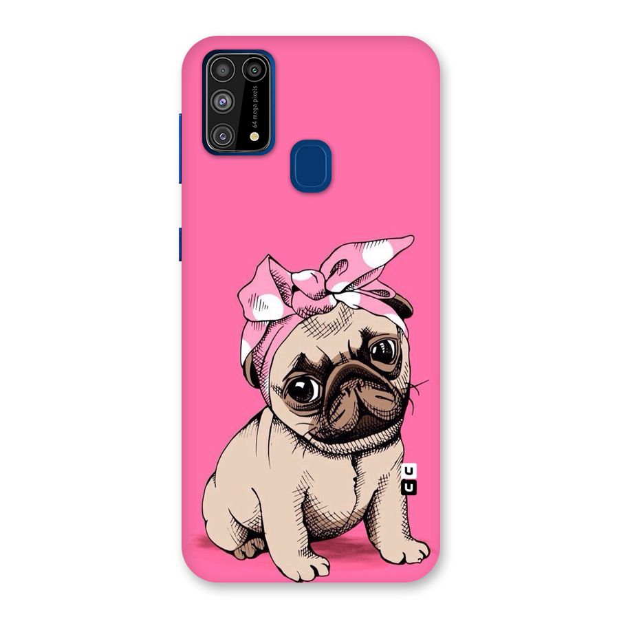 Ribbon Doggo Back Case for Galaxy M31