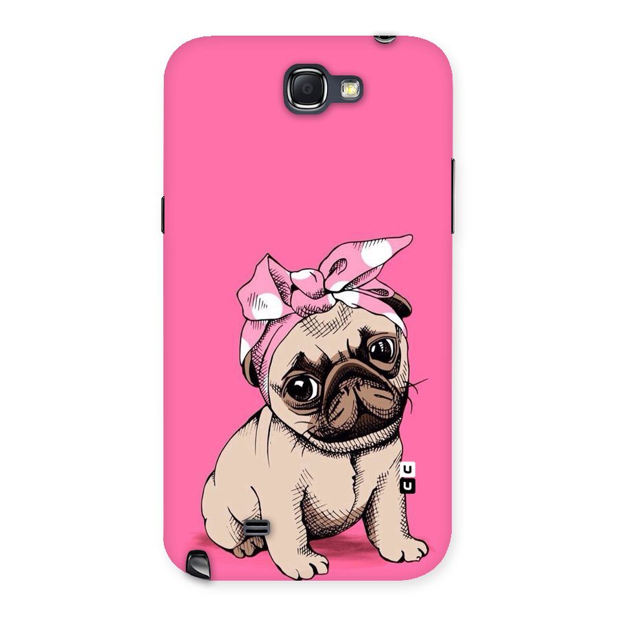 Ribbon Doggo Back Case for Galaxy Note 2