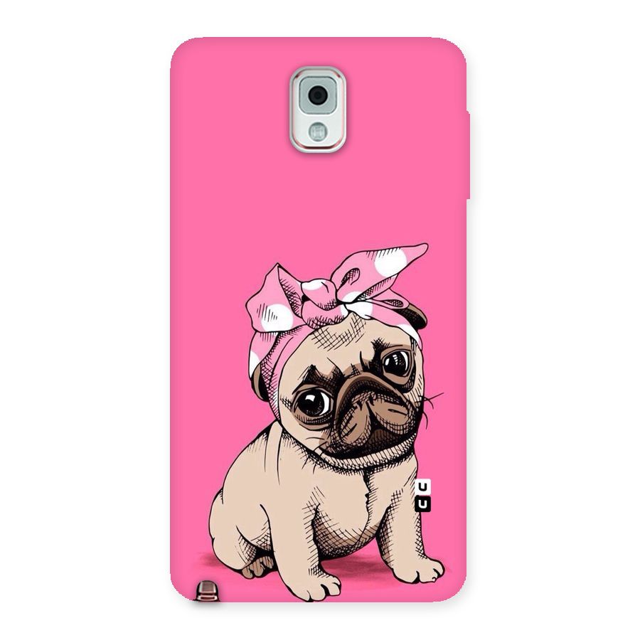 Ribbon Doggo Back Case for Galaxy Note 3