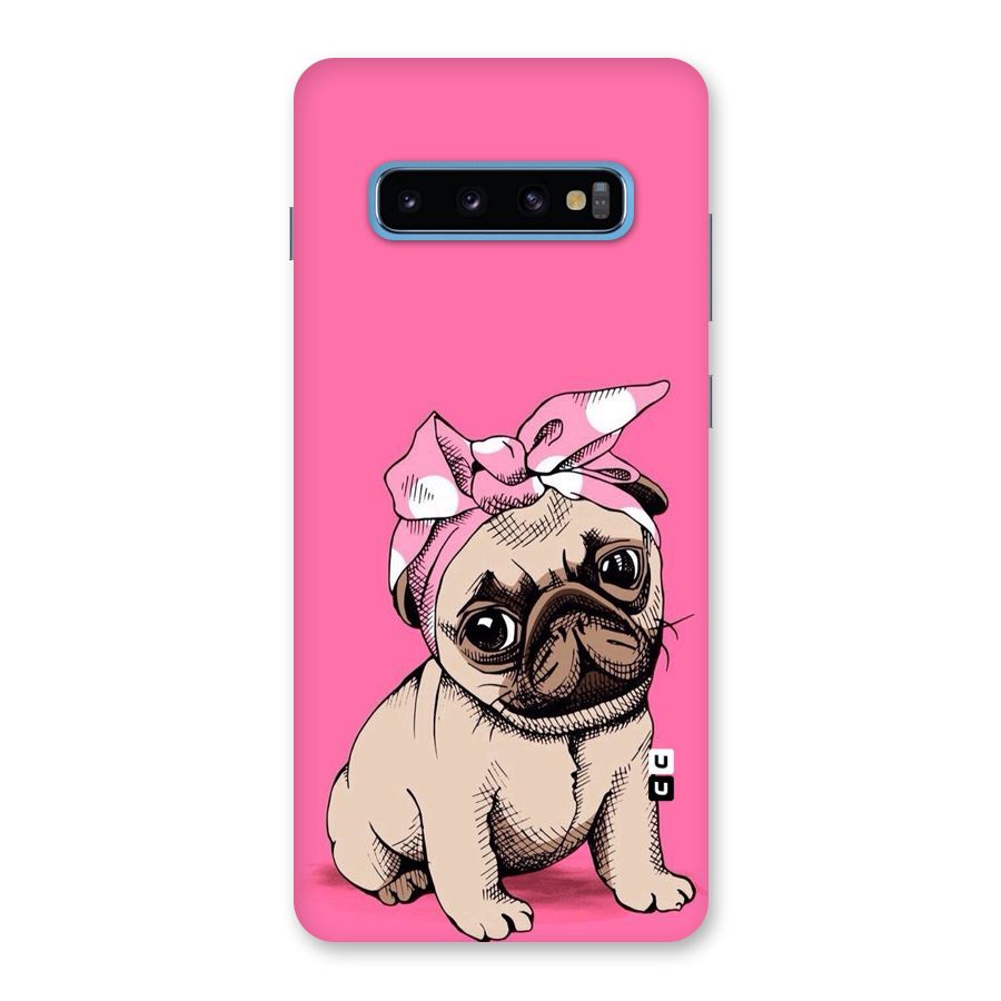 Ribbon Doggo Back Case for Galaxy S10 Plus