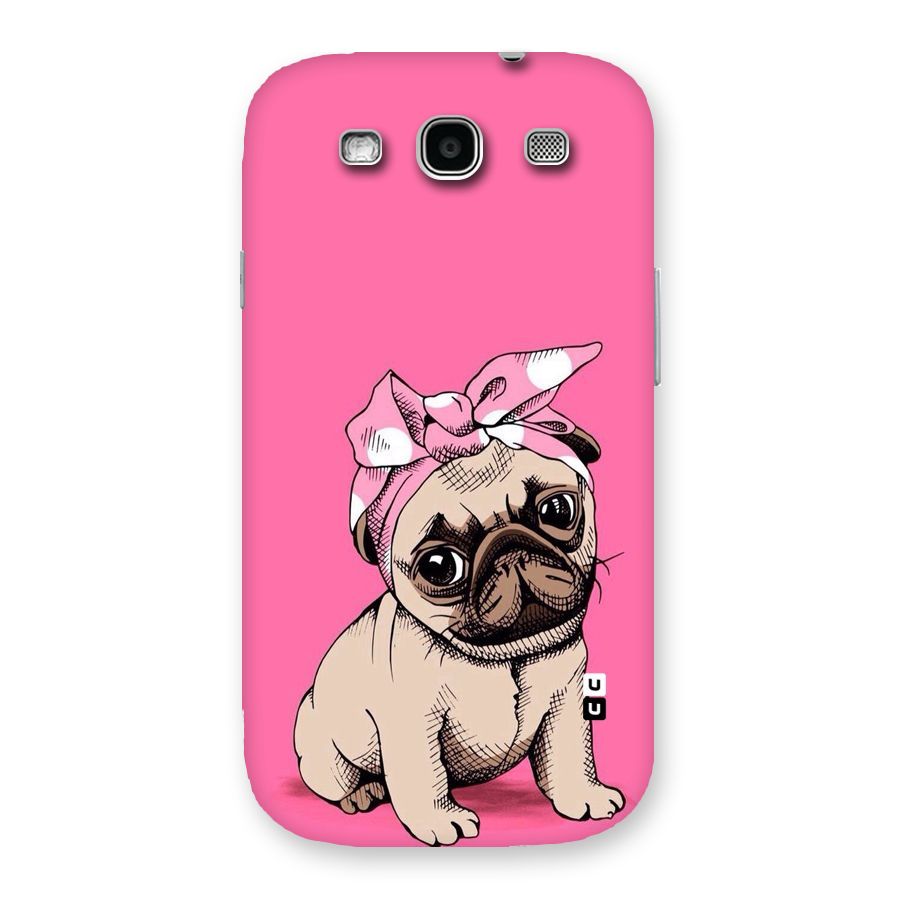 Ribbon Doggo Back Case for Galaxy S3