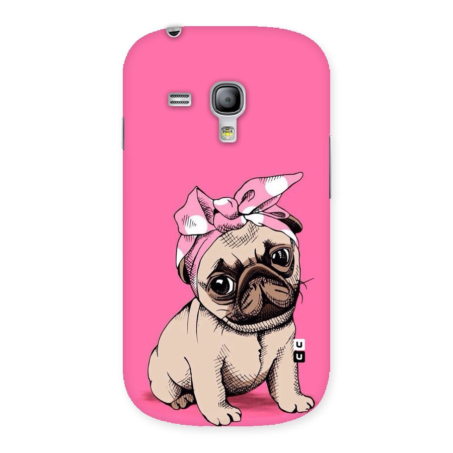 Ribbon Doggo Back Case for Galaxy S3 Mini