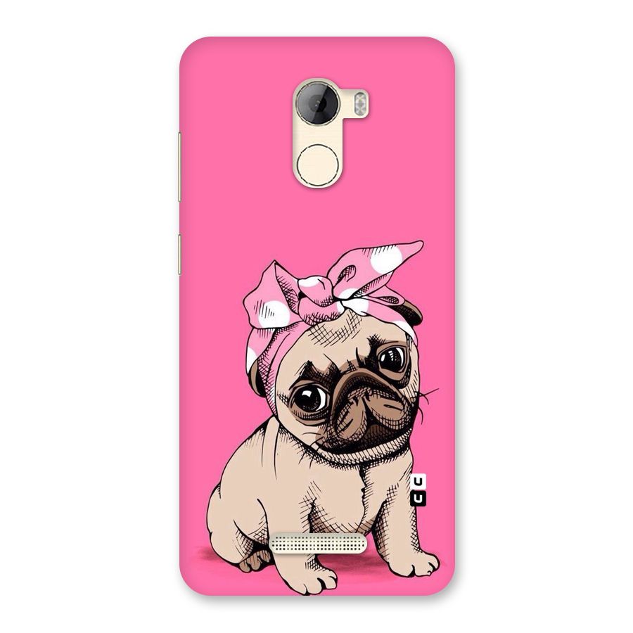 Ribbon Doggo Back Case for Gionee A1 LIte
