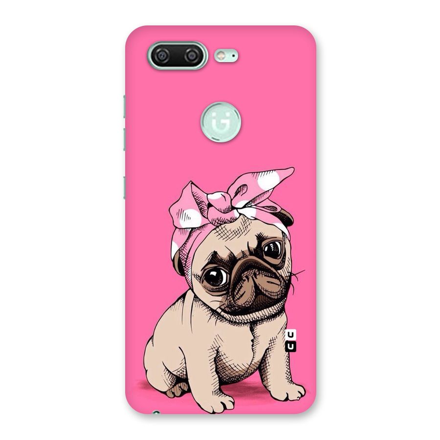 Ribbon Doggo Back Case for Gionee S10