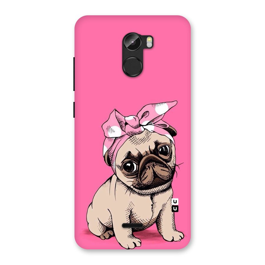 Ribbon Doggo Back Case for Gionee X1