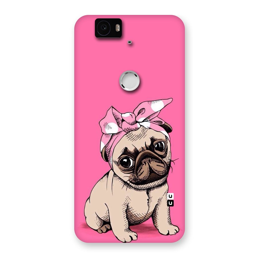 Ribbon Doggo Back Case for Google Nexus-6P
