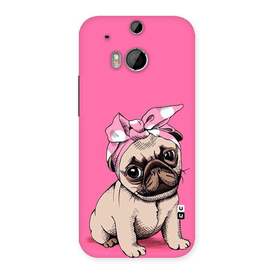 Ribbon Doggo Back Case for HTC One M8