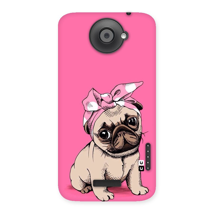 Ribbon Doggo Back Case for HTC One X
