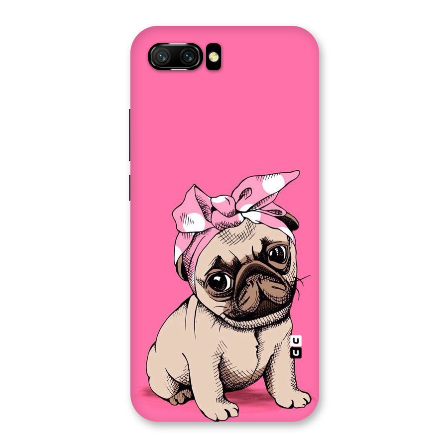 Ribbon Doggo Back Case for Honor 10