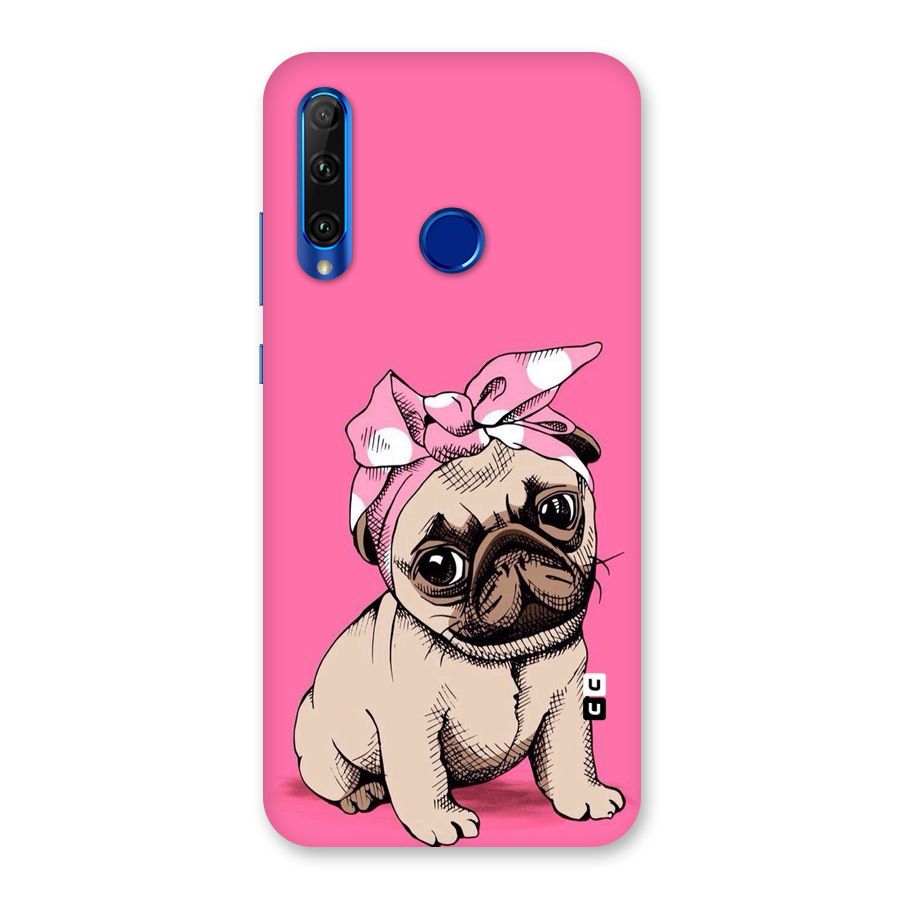 Ribbon Doggo Back Case for Honor 20i
