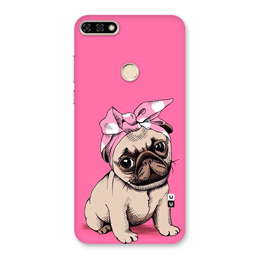 Ribbon Doggo Back Case for Honor 7A