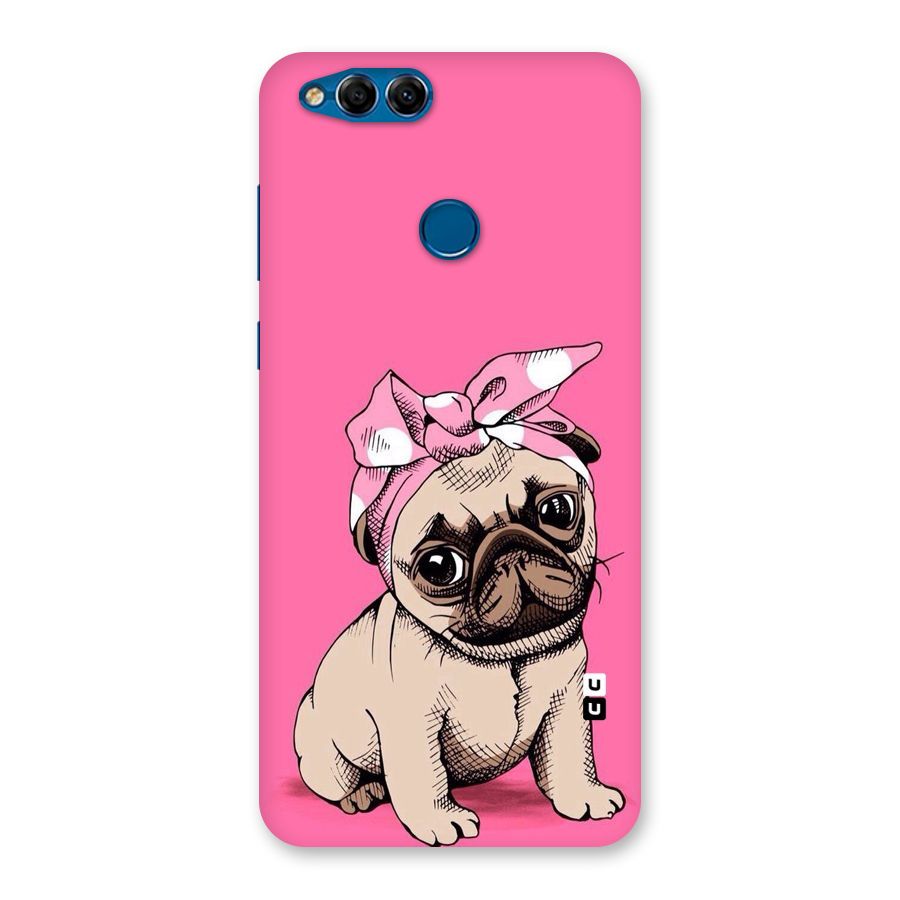Ribbon Doggo Back Case for Honor 7X