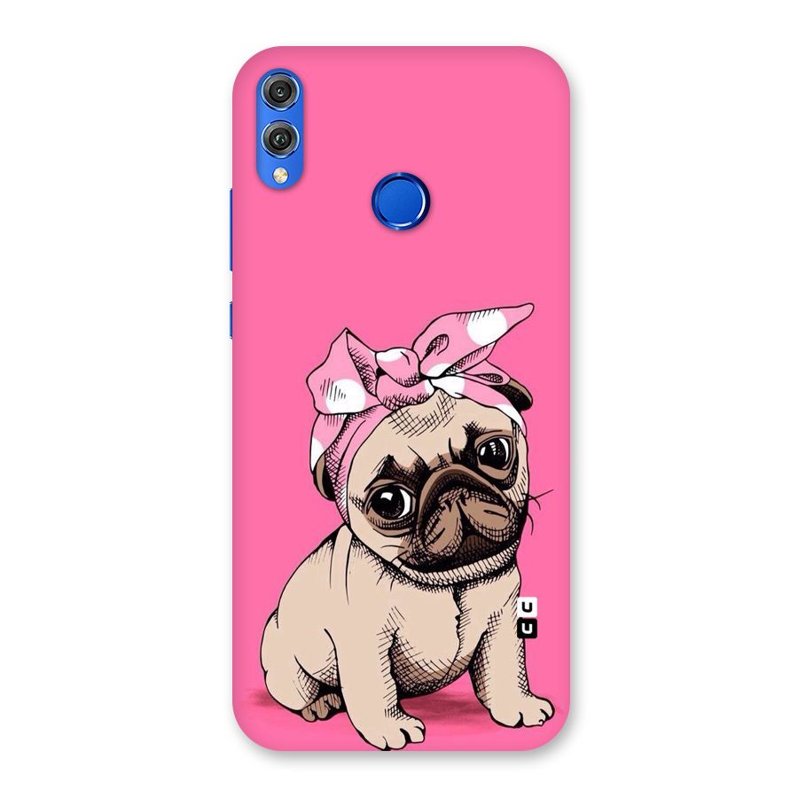 Ribbon Doggo Back Case for Honor 8X