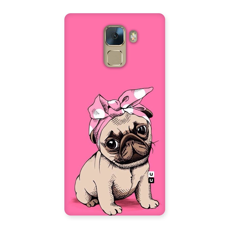 Ribbon Doggo Back Case for Huawei Honor 7