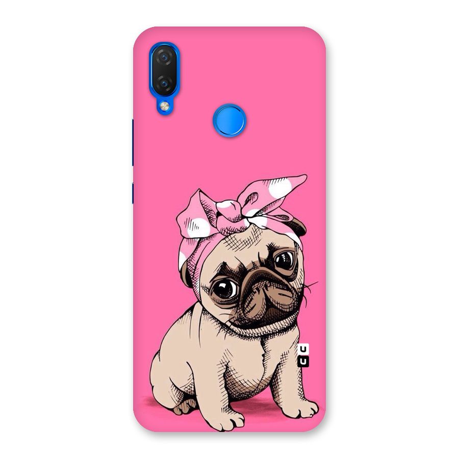 Ribbon Doggo Back Case for Huawei P Smart+