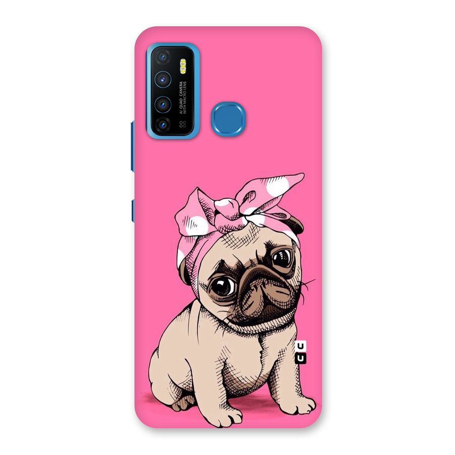 Ribbon Doggo Back Case for Infinix Hot 9