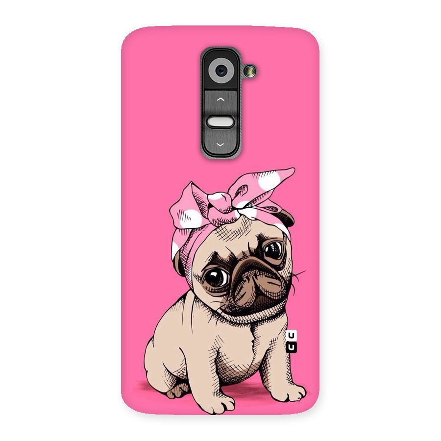 Ribbon Doggo Back Case for LG G2