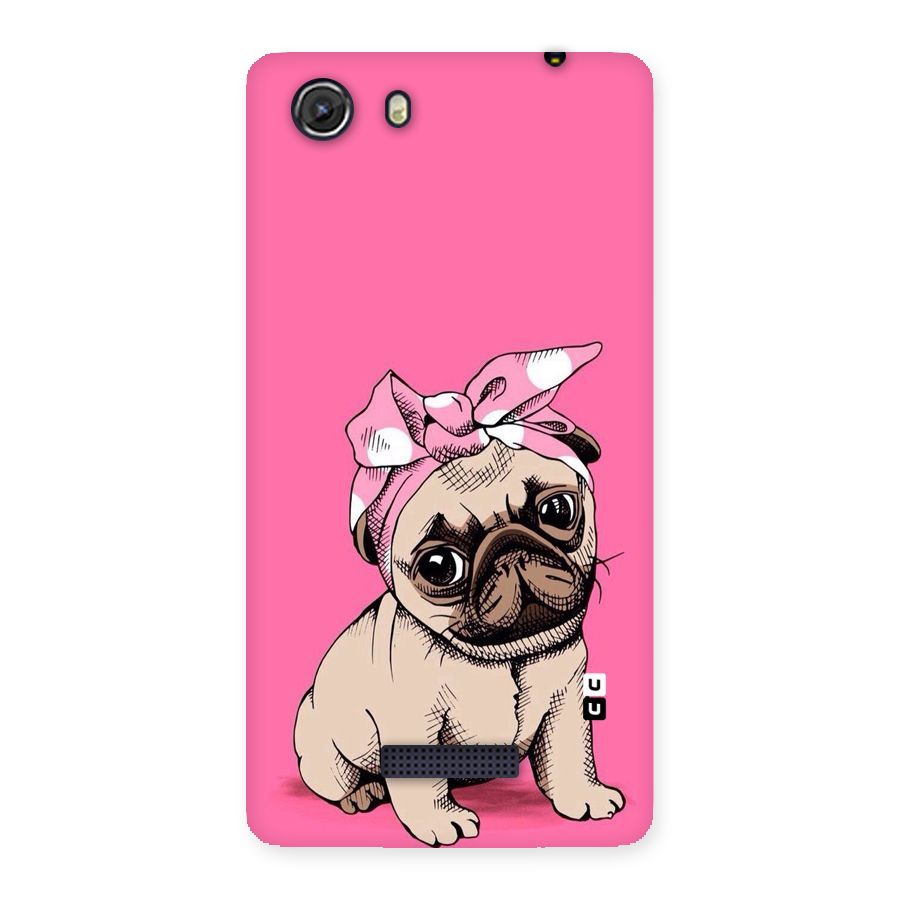 Ribbon Doggo Back Case for Micromax Unite 3