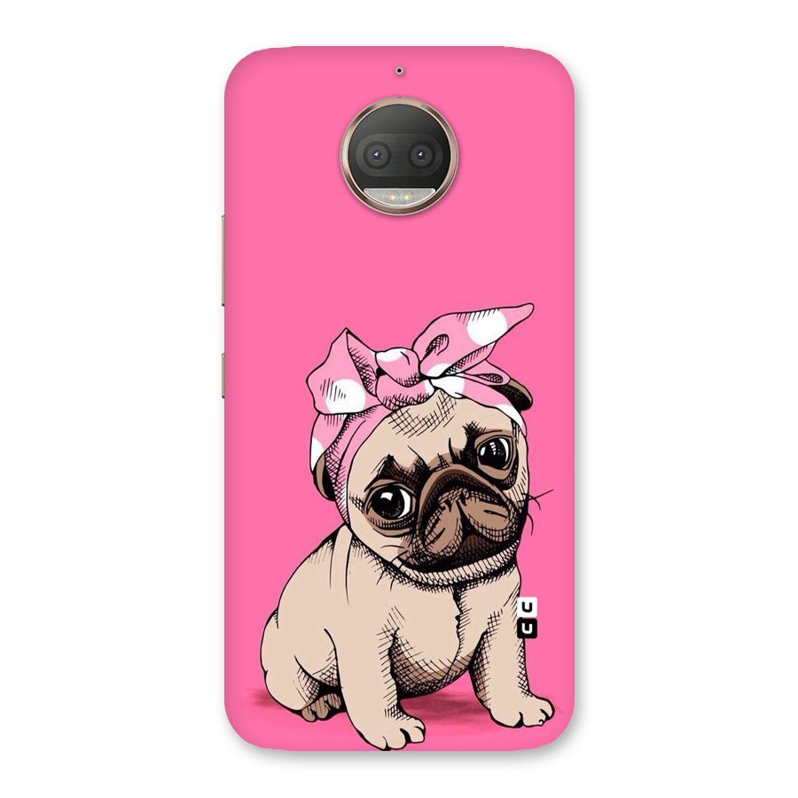 Ribbon Doggo Back Case for Moto G5s Plus