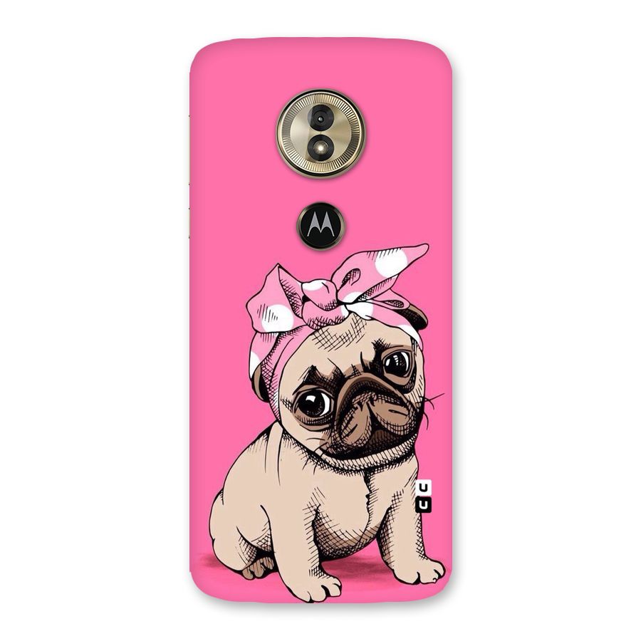 Ribbon Doggo Back Case for Moto G6 Play