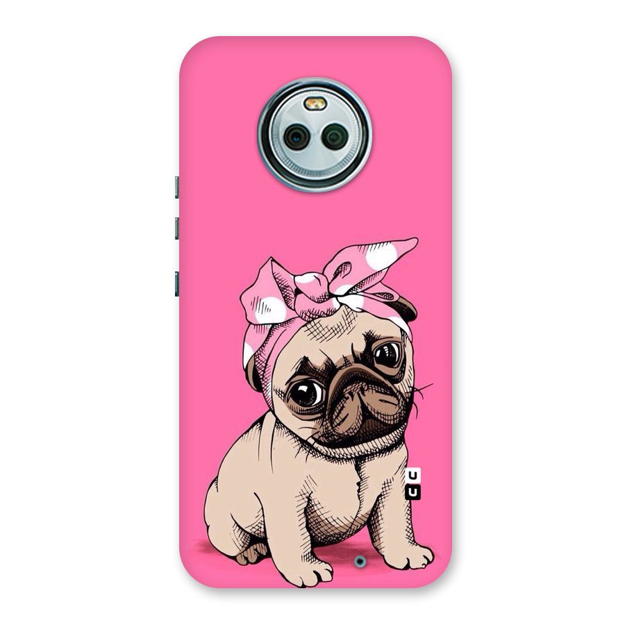 Ribbon Doggo Back Case for Moto X4