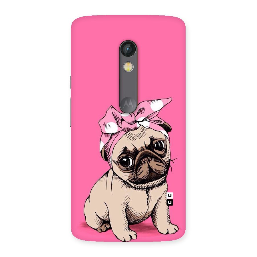 Ribbon Doggo Back Case for Moto X Play