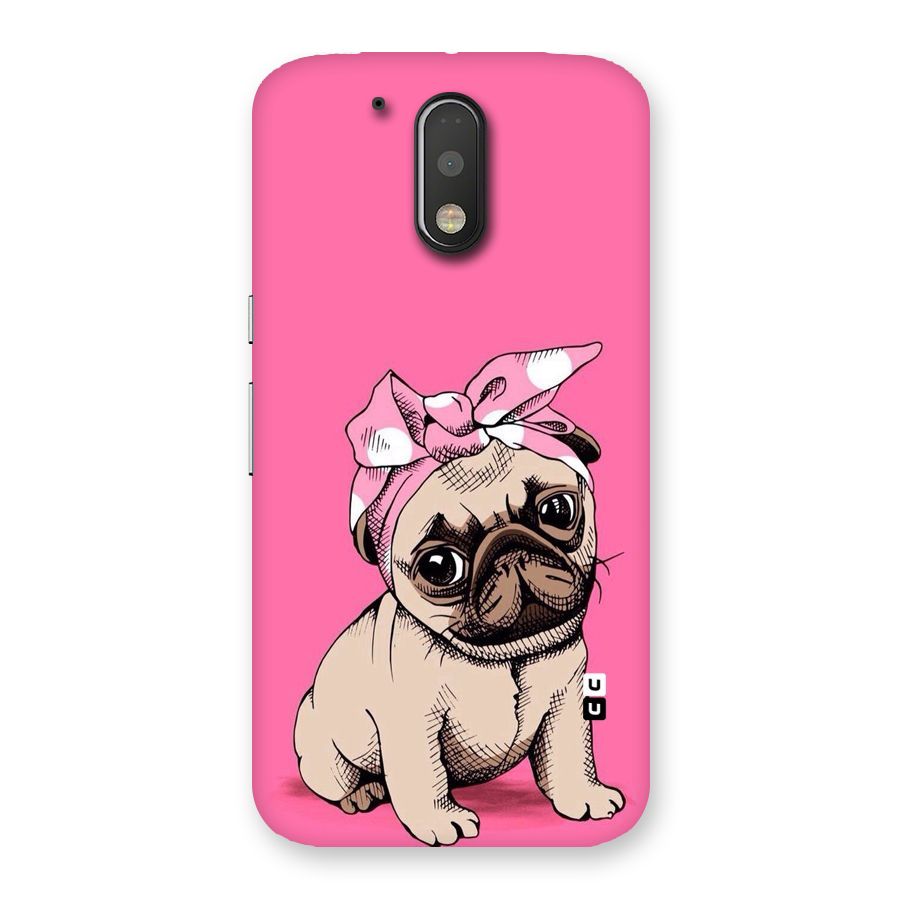 Ribbon Doggo Back Case for Motorola Moto G4 Plus