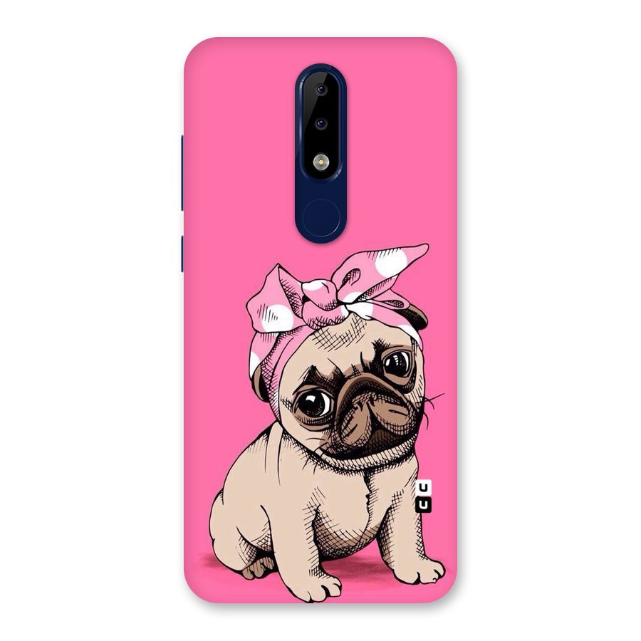 Ribbon Doggo Back Case for Nokia 5.1 Plus