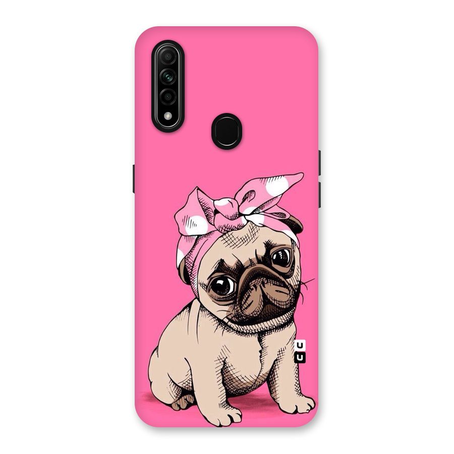 Ribbon Doggo Back Case for Oppo A31