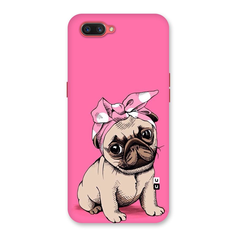 Ribbon Doggo Back Case for Oppo A3s