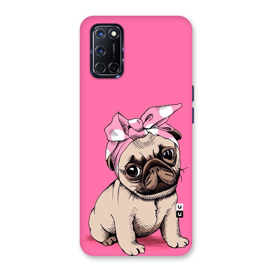 Ribbon Doggo Back Case for Oppo A52