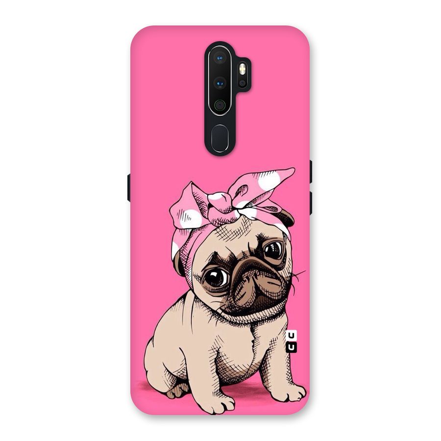 Ribbon Doggo Back Case for Oppo A5 (2020)