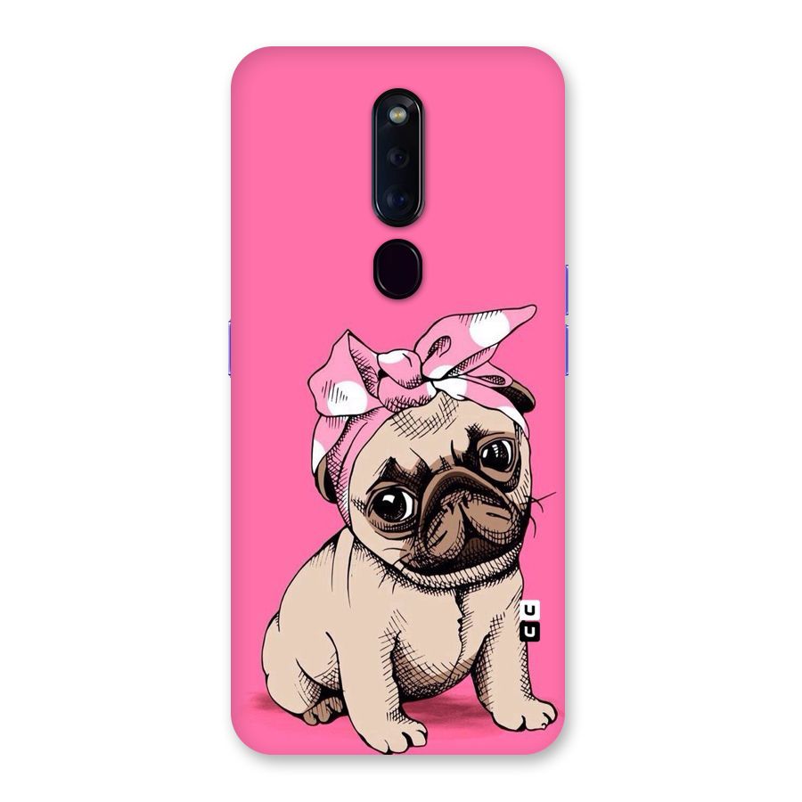 Ribbon Doggo Back Case for Oppo F11 Pro