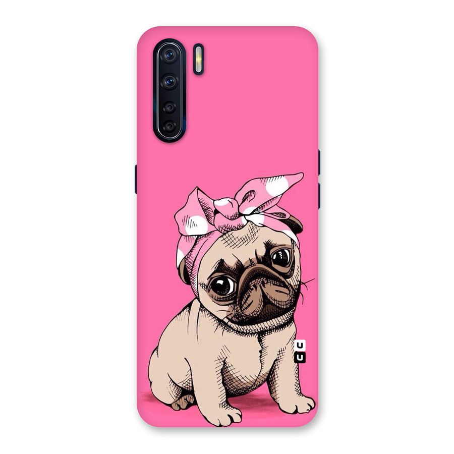 Ribbon Doggo Back Case for Oppo F15