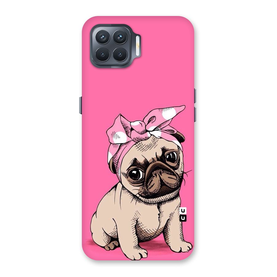 Ribbon Doggo Back Case for Oppo F17 Pro