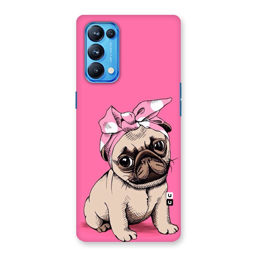 Ribbon Doggo Back Case for Oppo Reno5 Pro 5G