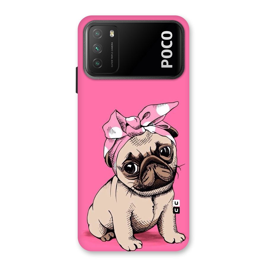 Ribbon Doggo Back Case for Poco M3