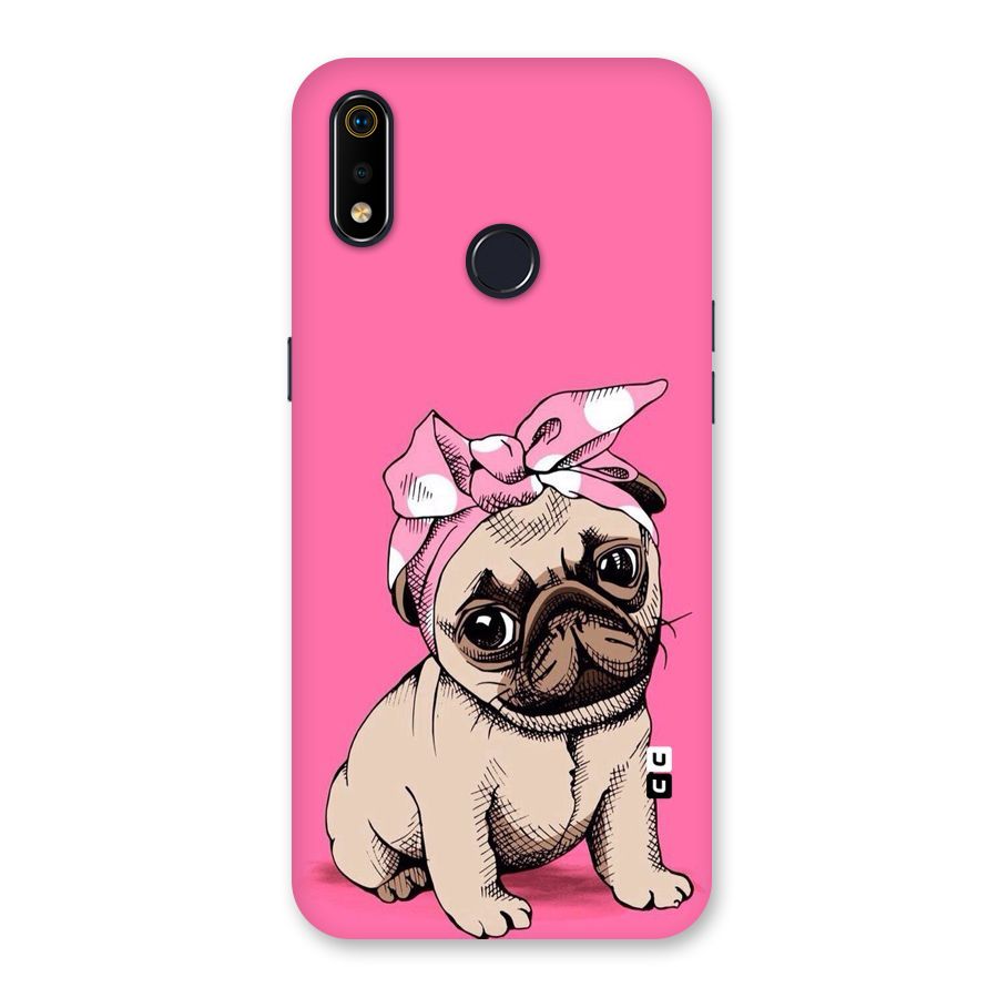 Ribbon Doggo Back Case for Realme 3i