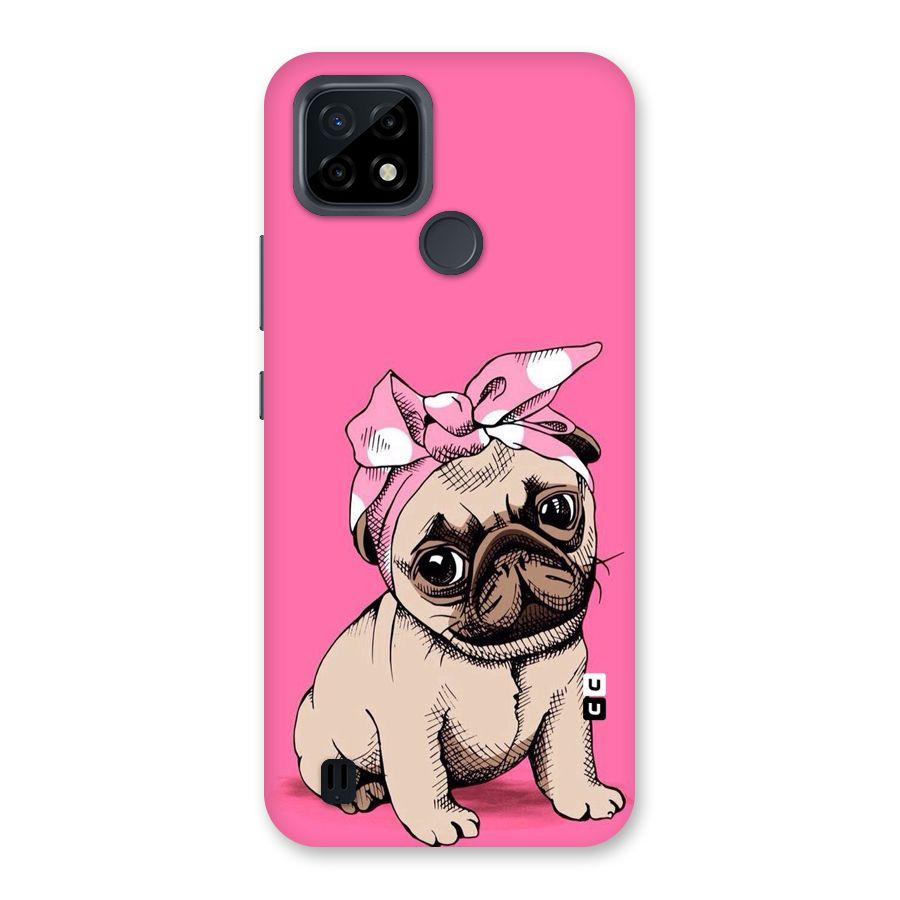 Ribbon Doggo Back Case for Realme C21