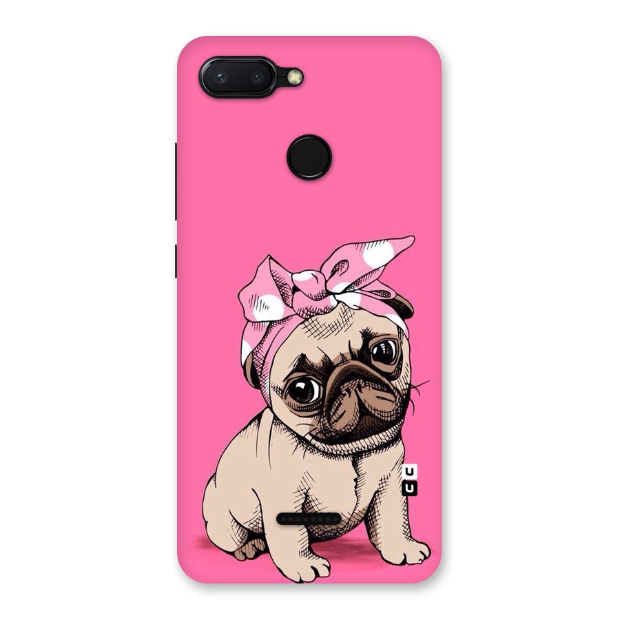 Ribbon Doggo Back Case for Redmi 6