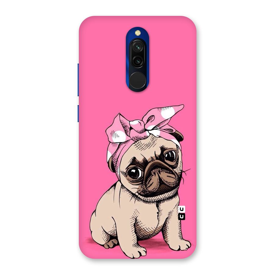 Ribbon Doggo Back Case for Redmi 8