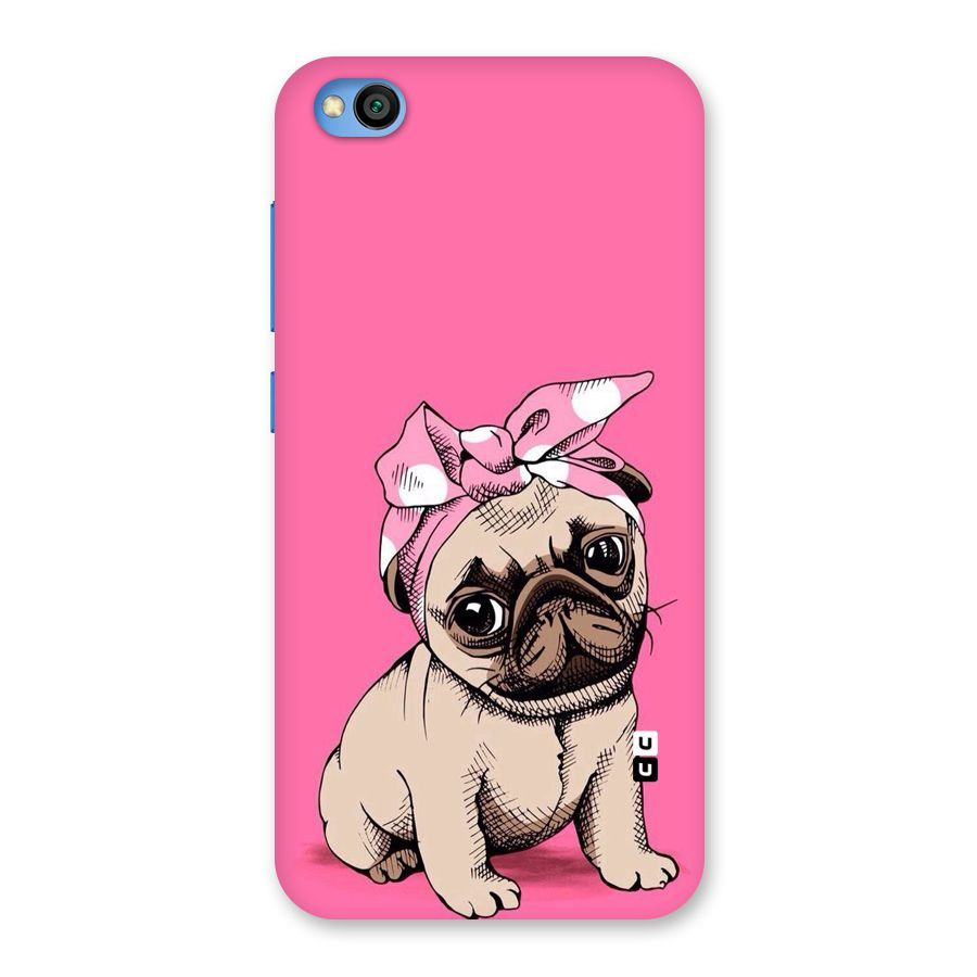 Ribbon Doggo Back Case for Redmi Go