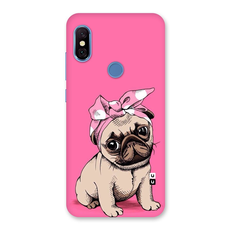 Ribbon Doggo Back Case for Redmi Note 6 Pro