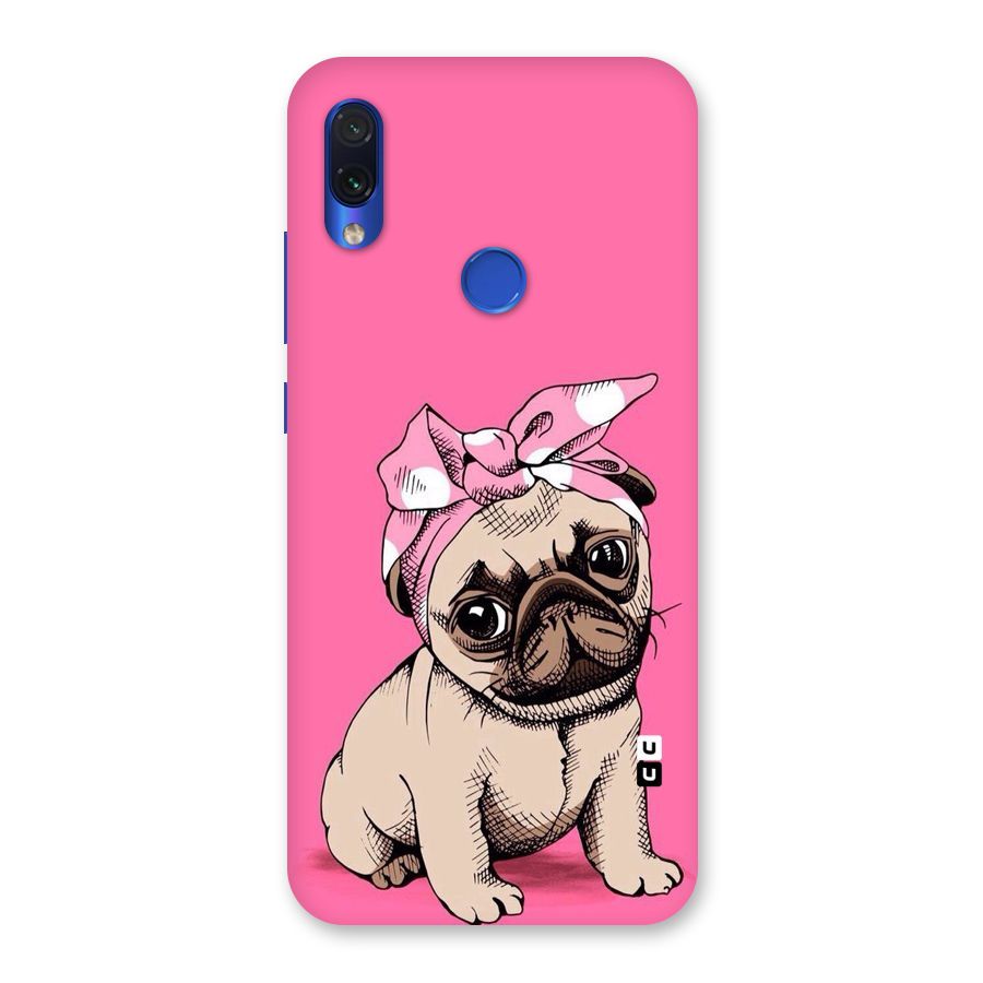 Ribbon Doggo Back Case for Redmi Note 7