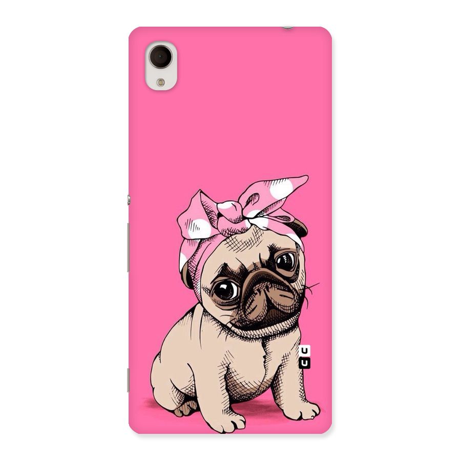 Ribbon Doggo Back Case for Sony Xperia M4