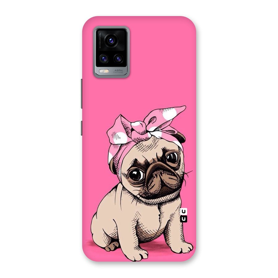 Ribbon Doggo Back Case for Vivo V20